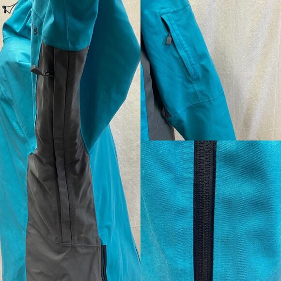 Black Diamond Women's Boundary Line Blue & gray Insulated Ski Coat Size‎ Large - Picture 11 of 16